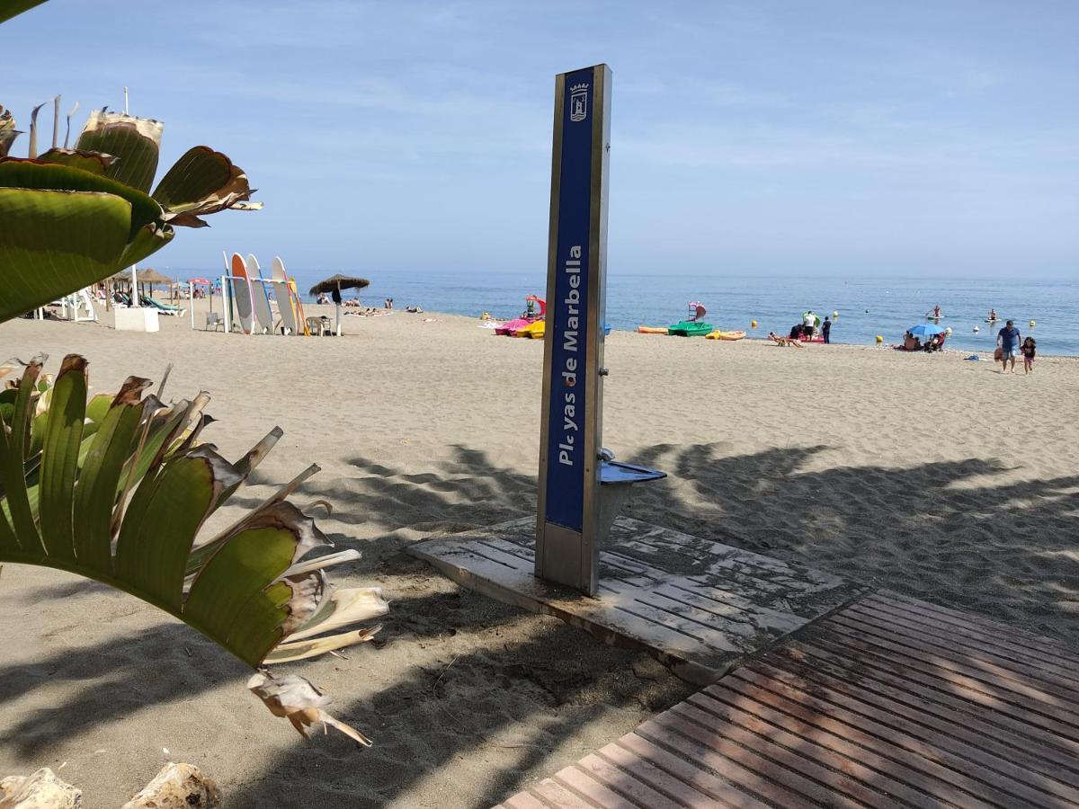 Apartamento en primera línea de playa  Marbella Exterior foto